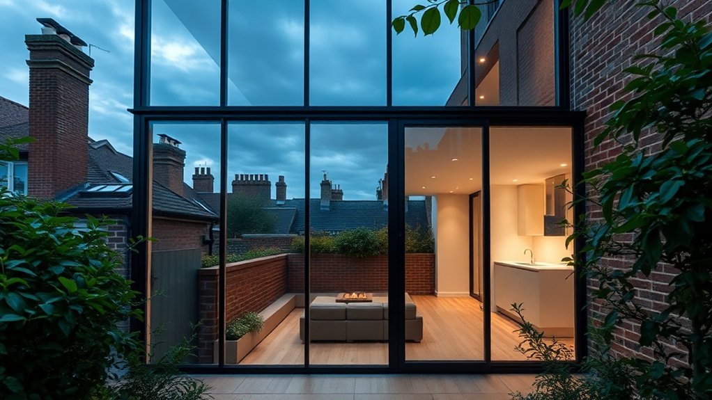 Glass Extension Walls High Wycombe
